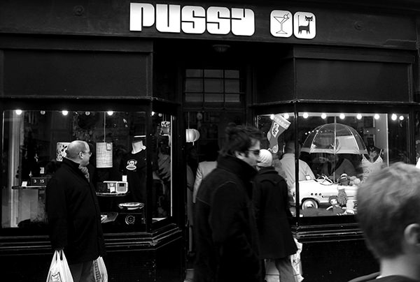 Life In Mono #37 by Jeremy Chin - Pussy in Brighton, England
