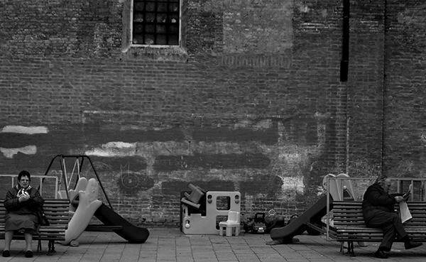 Quiet Times #8 by Jeremy Chin - Evening by the Walk of Love, Venice, Italy