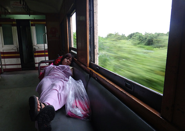 Sophie #22 by Jeremy Chin - Asleep on the Train From Kanchanaburi